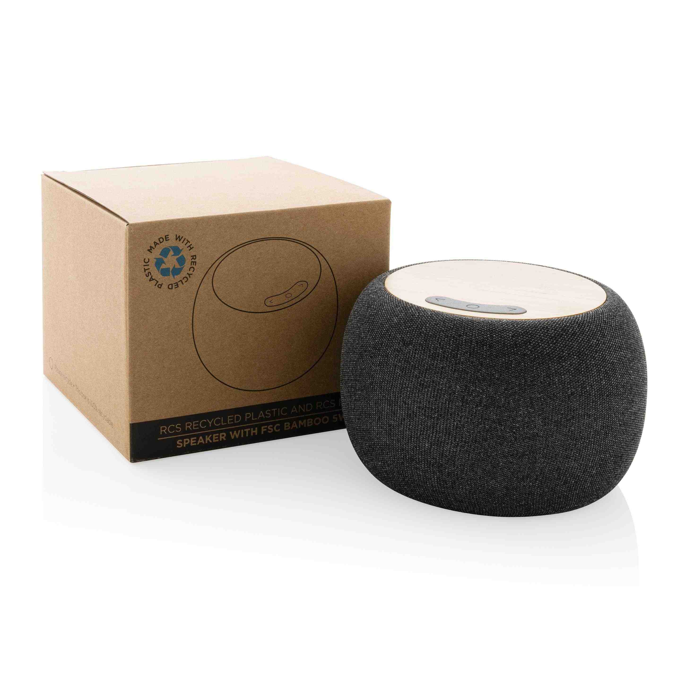 RCS Rplastic/PET and bamboo 5W speaker